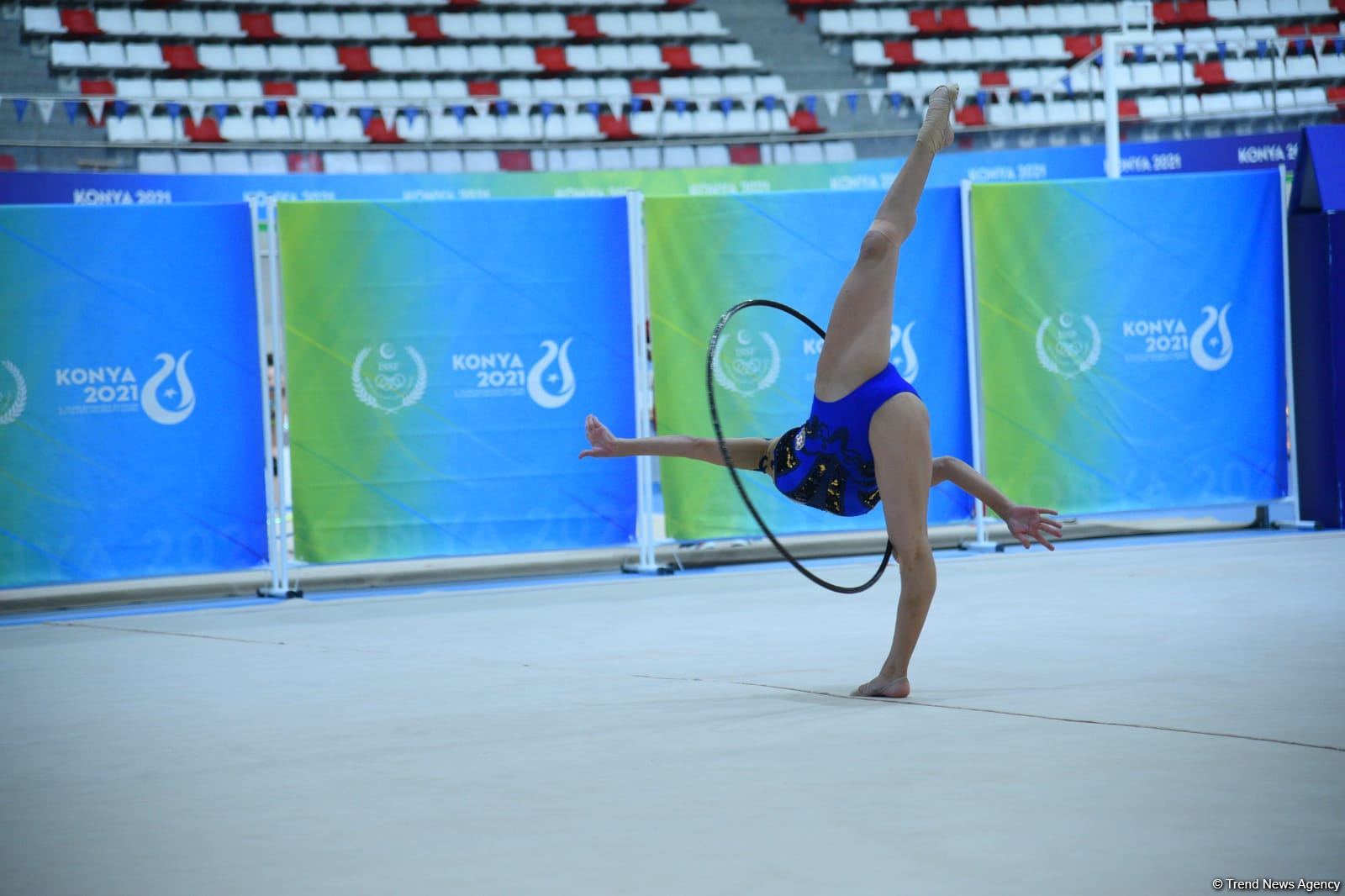 Azerbaijani gymnast Zohra Agamirova wins silver in hoop exercise (PHOTO)