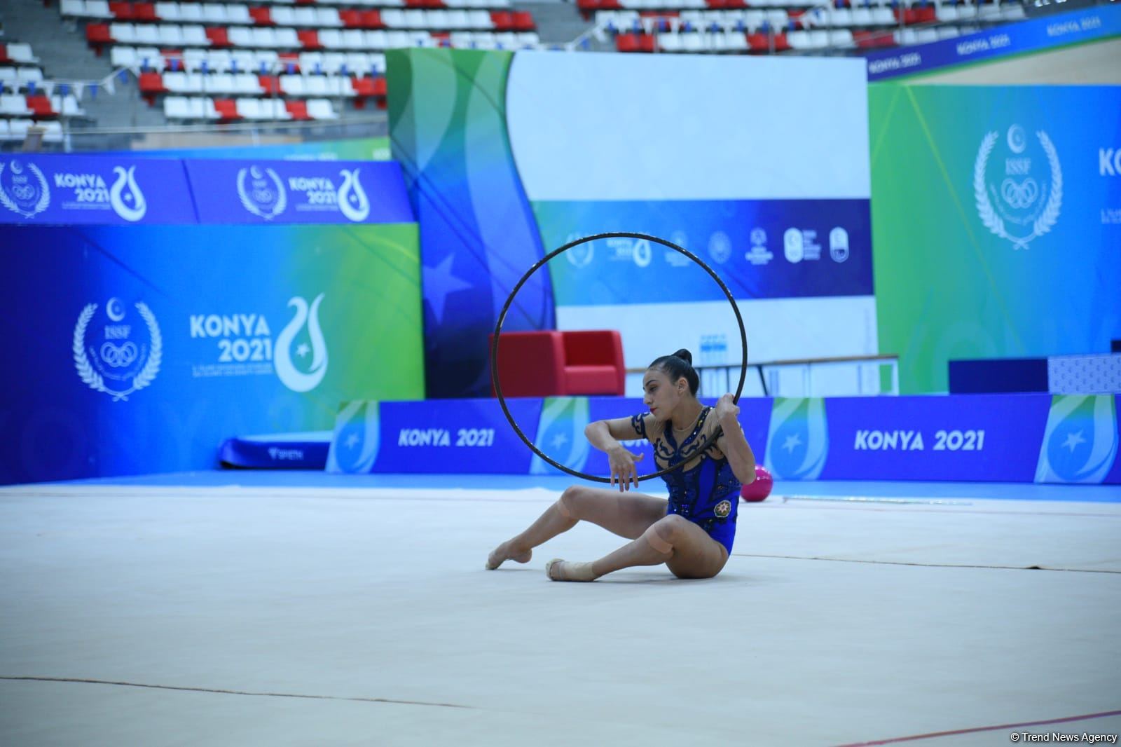Azerbaijani gymnast Zohra Agamirova wins silver in hoop exercise (PHOTO)
