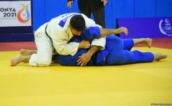 Azerbaijani judoka reaches semifinal at 5th Islamic Solidarity Games (PHOTO)