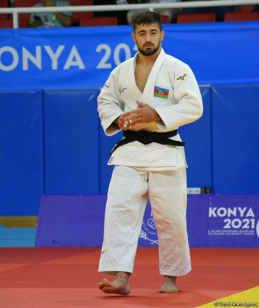 Azerbaijani judoka reaches semifinal at 5th Islamic Solidarity Games (PHOTO)