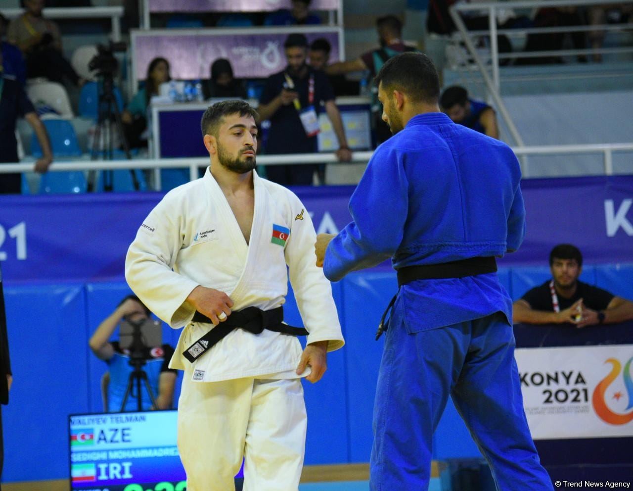 Azerbaijani judoka reaches semifinal at 5th Islamic Solidarity Games (PHOTO)