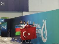 Azerbaijani swimmer wins gold medal at V Islamic Solidarity Games (PHOTO/VIDEO)