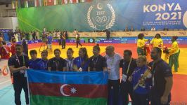 Azerbaijani female judokas win bronze medal at V Islamic Solidarity Games (PHOTO)