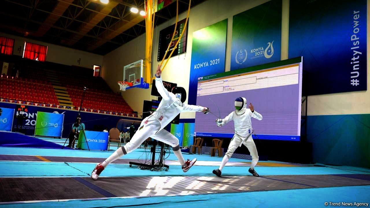 Azerbaijani fencing team wins gold at V Islamic Solidarity Games