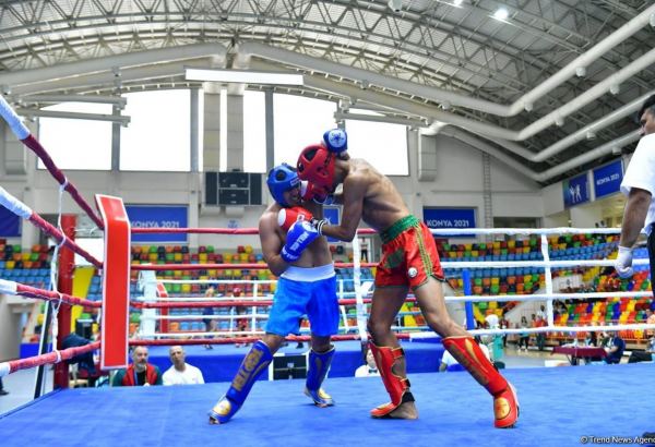 Azerbaijani kickboxers reach finals at V Islamic Solidarity Games (PHOTO)