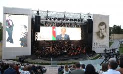 President Ilham Aliyev, First Lady Mehriban Aliyeva attend event in memory dedicated to 80th birthday anniversary of Muslum Magomayev (PHOTO/VIDEO)
