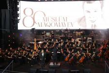 President Ilham Aliyev, First Lady Mehriban Aliyeva attend event in memory dedicated to 80th birthday anniversary of Muslum Magomayev (PHOTO/VIDEO)