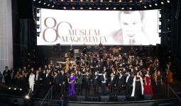 President Ilham Aliyev, First Lady Mehriban Aliyeva attend event in memory dedicated to 80th birthday anniversary of Muslum Magomayev (PHOTO/VIDEO)