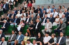 President Ilham Aliyev, First Lady Mehriban Aliyeva attend event in memory dedicated to 80th birthday anniversary of Muslum Magomayev (PHOTO/VIDEO)