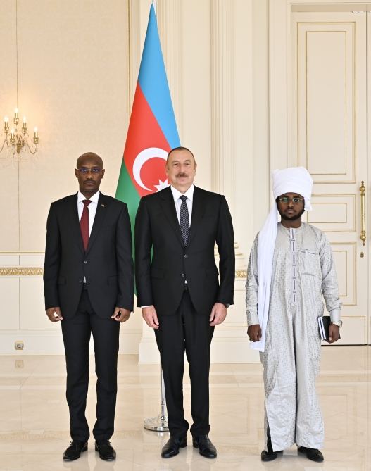President Ilham Aliyev receives credentials of incoming ambassador of Chad (PHOTO/VIDEO)