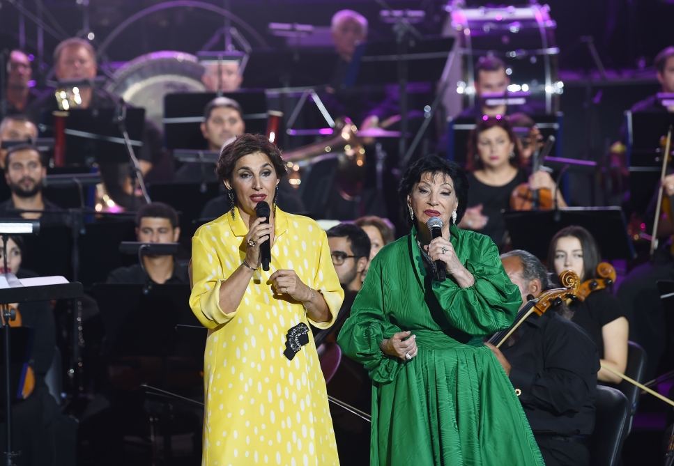 President Ilham Aliyev, First Lady Mehriban Aliyeva attend event in memory dedicated to 80th birthday anniversary of Muslum Magomayev (PHOTO/VIDEO)