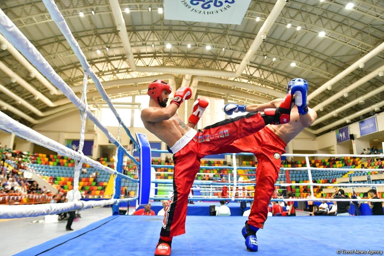 Azerbaijani kickboxer wins gold medal at V Islamic Solidarity Games (PHOTO)