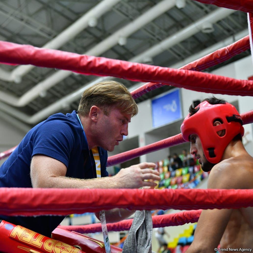 Azerbaijani kickboxers reach finals at V Islamic Solidarity Games (PHOTO)