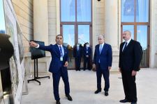 Azerbaijani, Kazakh presidents view project of Center for the Development of Creativity named after Kurmangazy, which will be built for children in Fuzuli (PHOTO/VIDEO)