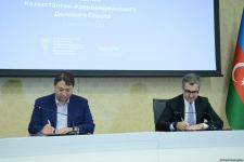 Protocol of first meeting of Kazakh-Azerbaijani Business Council signed (PHOTO)