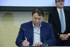 Protocol of first meeting of Kazakh-Azerbaijani Business Council signed (PHOTO)