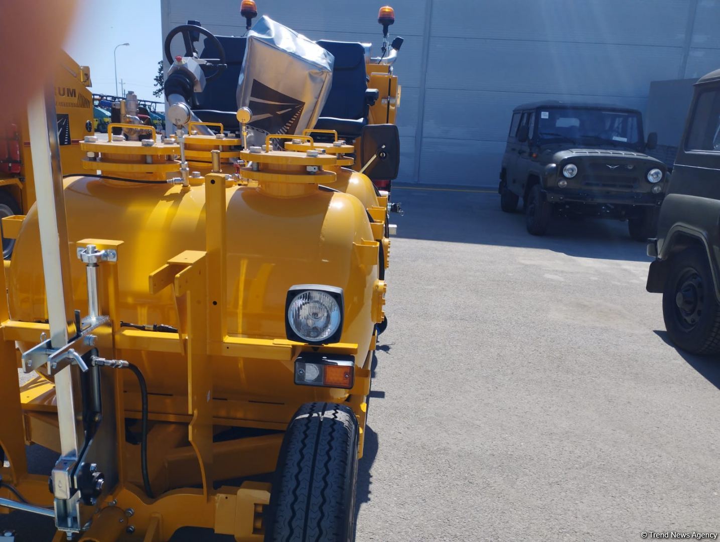 Azerbaijan purchases new equipment for road infrastructure in Karabakh and East Zangazur (PHOTO)