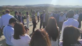 Diplomats accredited in Azerbaijan get acquainted with destroyed old city center of Fuzuli (PHOTO)