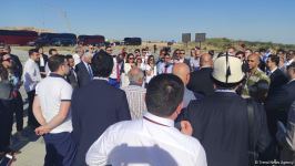 Diplomats accredited in Azerbaijan get acquainted with destroyed old city center of Fuzuli (PHOTO)