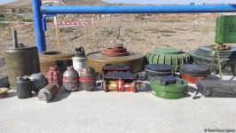 Diplomats accredited in Azerbaijan observe demining operation in Fuzuli (PHOTO)