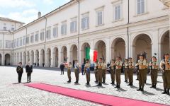 President Ilham Aliyev meets with President of Italy Sergio Mattarella in Rome (PHOTO/VIDEO)
