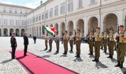 President Ilham Aliyev meets with President of Italy Sergio Mattarella in Rome (PHOTO/VIDEO)