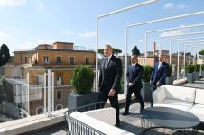 President Ilham Aliyev attends inauguration of new building of Azerbaijani Embassy in Italy (PHOTO/VIDEO)