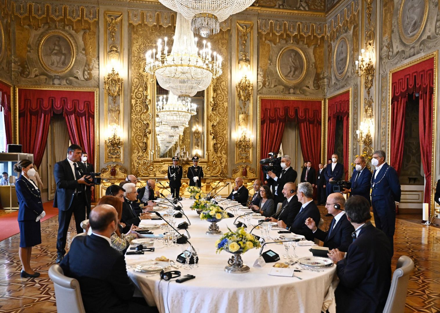 Inauguration of Azerbaijani Embassy’s new building in Rome is important example of friendly relations between two countries - Sergio Mattarella