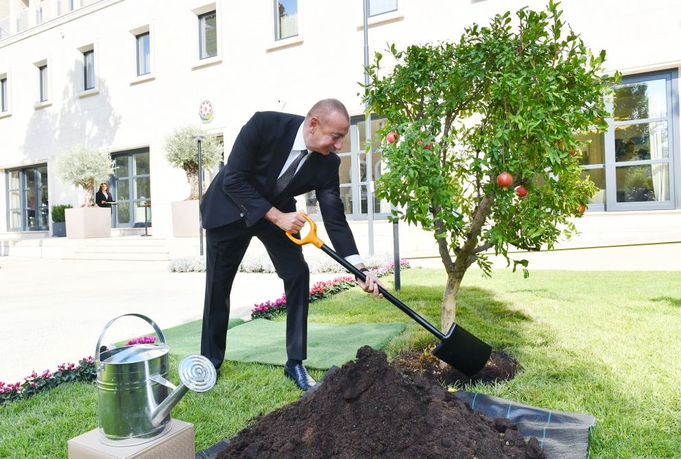President Ilham Aliyev attends inauguration of new building of Azerbaijani Embassy in Italy (PHOTO/VIDEO)