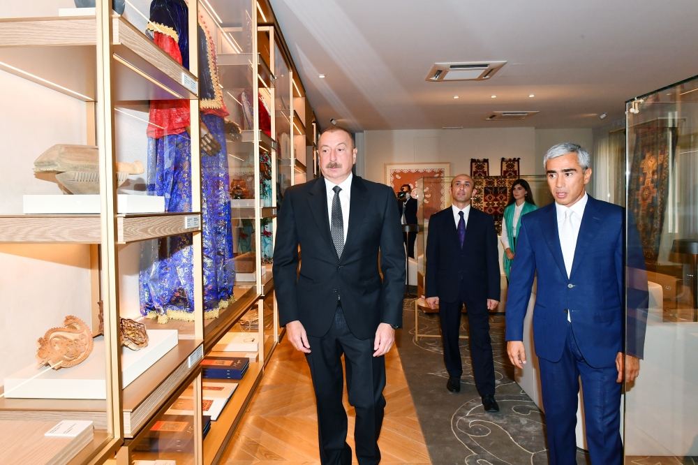 President Ilham Aliyev attends inauguration of new building of Azerbaijani Embassy in Italy (PHOTO/VIDEO)