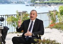 President Ilham Aliyev interviewed by Italian “Il Sole 24 Ore” newspaper in Cernobbio (PHOTO/VIDEO) (UPDATE)