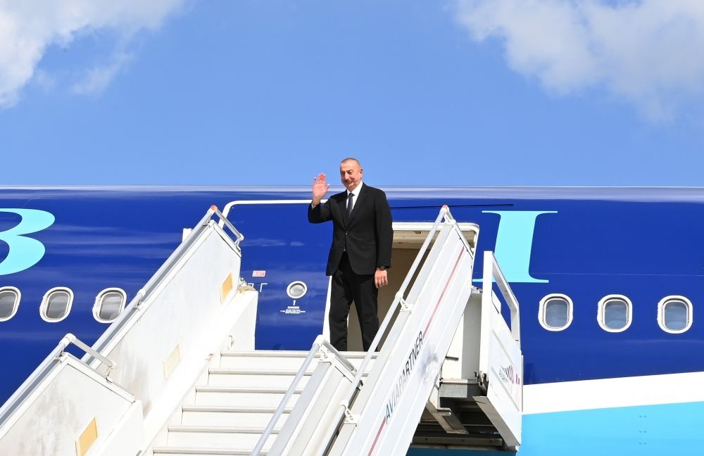 President Ilham Aliyev completes his visit to Italy