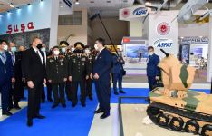 President Ilham Aliyev views 4th “ADEX” and 13th “Securex Caspian” exhibitions (PHOTO/VIDEO)