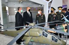 President Ilham Aliyev views 4th “ADEX” and 13th “Securex Caspian” exhibitions (PHOTO/VIDEO)