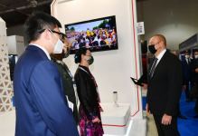 President Ilham Aliyev views 4th “ADEX” and 13th “Securex Caspian” exhibitions (PHOTO/VIDEO)