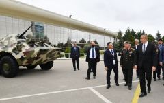 President Ilham Aliyev views 4th “ADEX” and 13th “Securex Caspian” exhibitions (PHOTO/VIDEO)