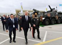 President Ilham Aliyev views 4th “ADEX” and 13th “Securex Caspian” exhibitions (PHOTO/VIDEO)