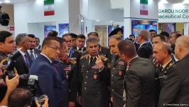 Azerbaijani defense minister, chief of Turkish Armed Forces' General Staff visit ADEX exhibition (PHOTO)