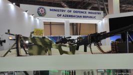 Azerbaijan presents its machine-guns at ADEX-2022 (PHOTO)