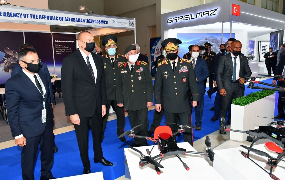 President Ilham Aliyev views 4th “ADEX” and 13th “Securex Caspian” exhibitions (PHOTO/VIDEO)