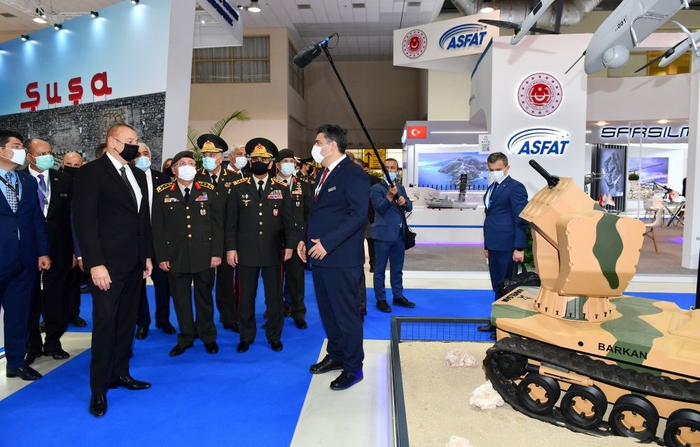 President Ilham Aliyev views 4th “ADEX” and 13th “Securex Caspian” exhibitions (PHOTO/VIDEO)