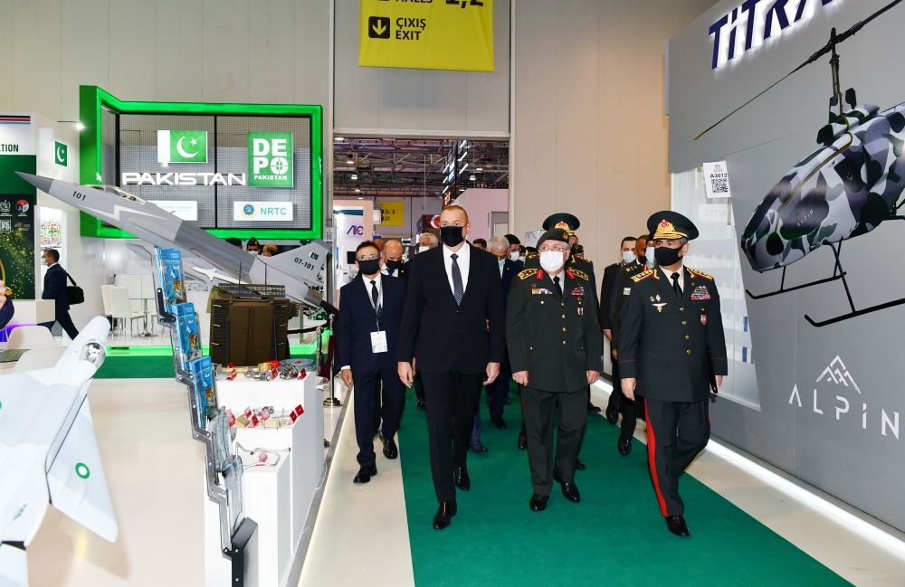 President Ilham Aliyev views 4th “ADEX” and 13th “Securex Caspian” exhibitions (PHOTO/VIDEO)
