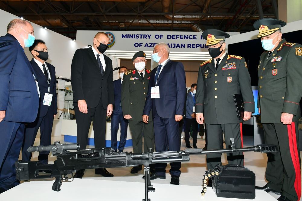 President Ilham Aliyev views 4th “ADEX” and 13th “Securex Caspian” exhibitions (PHOTO/VIDEO)