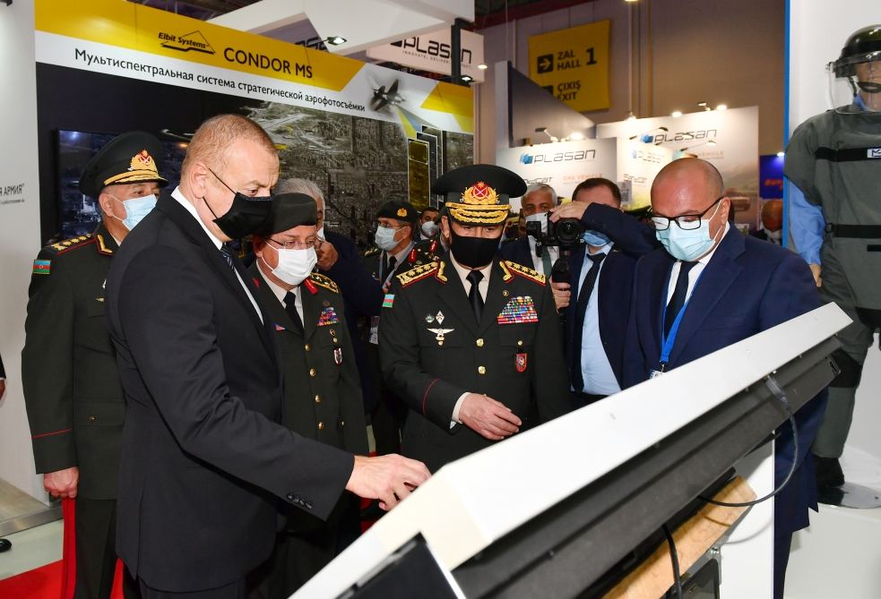 President Ilham Aliyev views 4th “ADEX” and 13th “Securex Caspian” exhibitions (PHOTO/VIDEO)