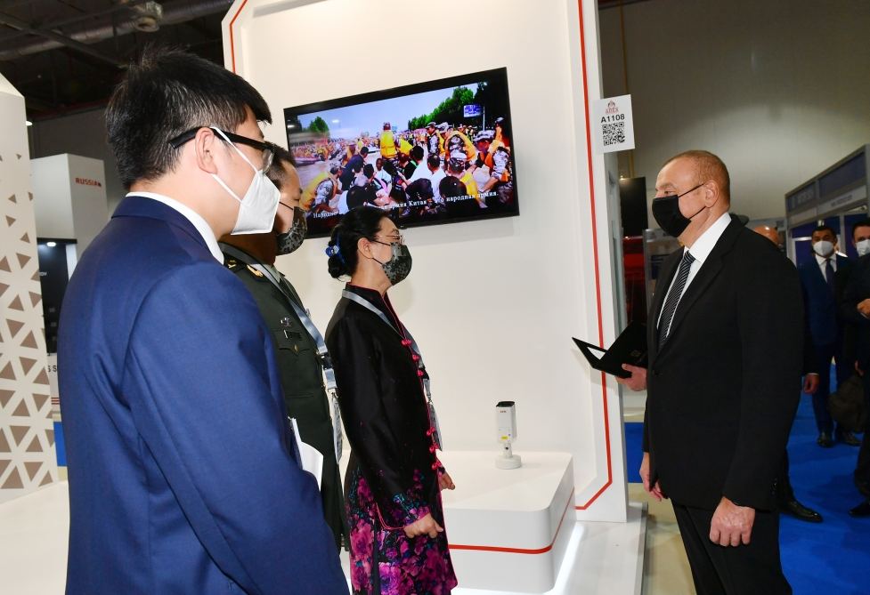 President Ilham Aliyev views 4th “ADEX” and 13th “Securex Caspian” exhibitions (PHOTO/VIDEO)