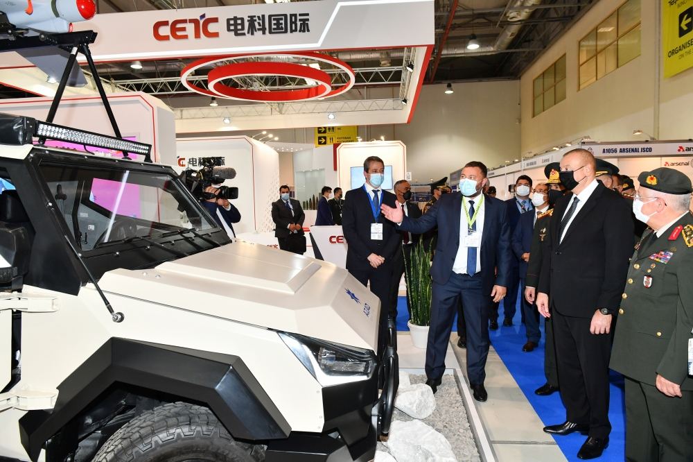 President Ilham Aliyev views 4th “ADEX” and 13th “Securex Caspian” exhibitions (PHOTO/VIDEO)