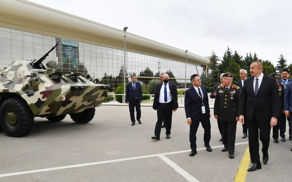 President Ilham Aliyev views 4th “ADEX” and 13th “Securex Caspian” exhibitions (PHOTO/VIDEO)