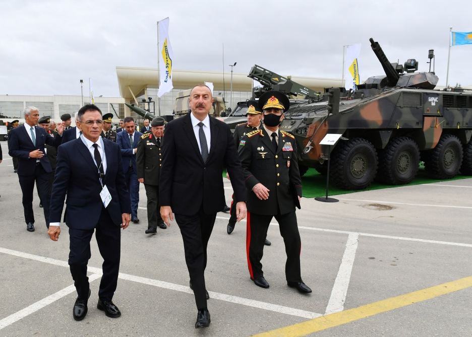 President Ilham Aliyev views 4th “ADEX” and 13th “Securex Caspian” exhibitions (PHOTO/VIDEO)