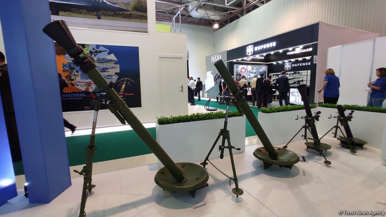 Azerbaijan demonstrates its mortars at ADEX-2022 (PHOTO)