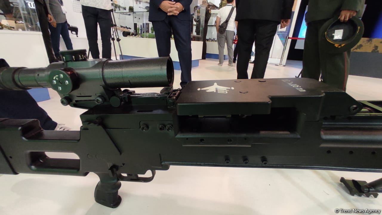 Azerbaijan presents its machine-guns at ADEX-2022 (PHOTO)